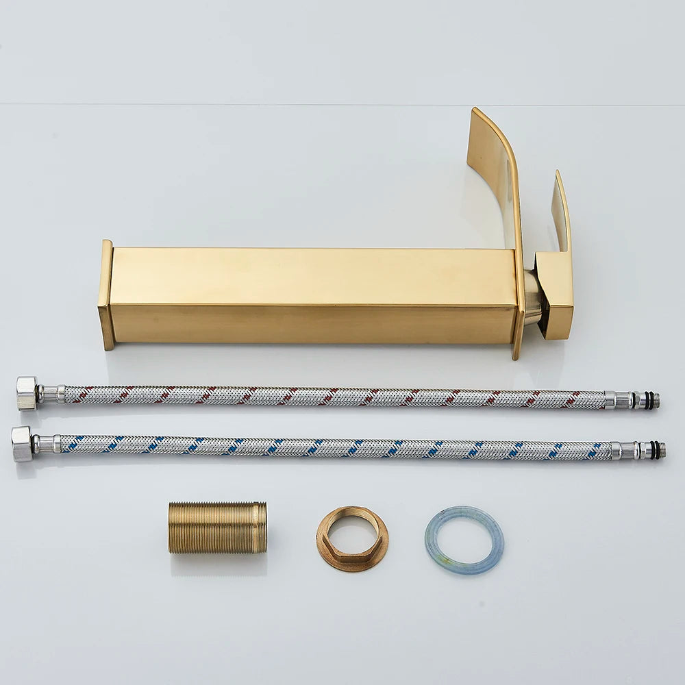 Waterfall Bathroom Basin Faucet – Elegant and Functional - Loovy # 