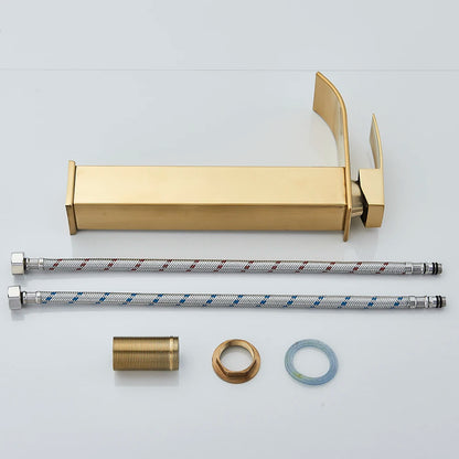 Waterfall Bathroom Basin Faucet – Elegant and Functional - Loovy # 