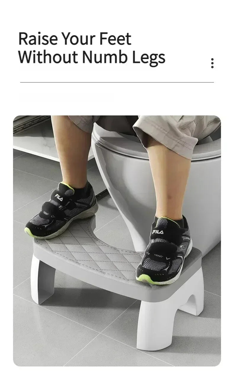 Waterproof Squatty Potty Toilet Stool – Comfort and Stability for All Ages - Loovy # 