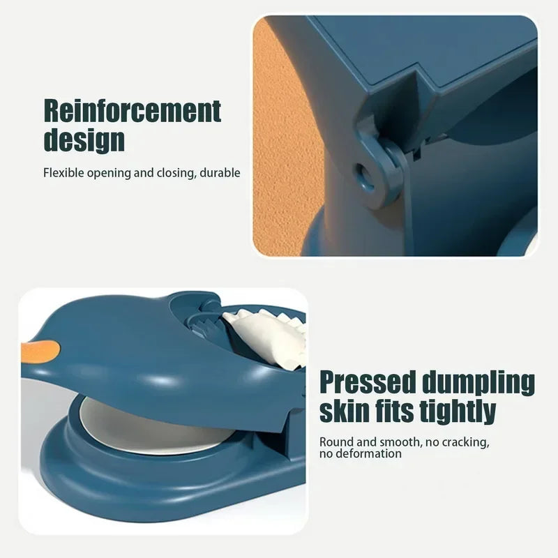 2-in-1 Dumpling Maker - Easy & Fast Dumpling Press for Home Cooks - Loovy # 