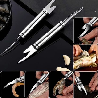 Multifunctional Shrimp Peeling Tool – Fast and Efficient Seafood Prep - Loovy # 