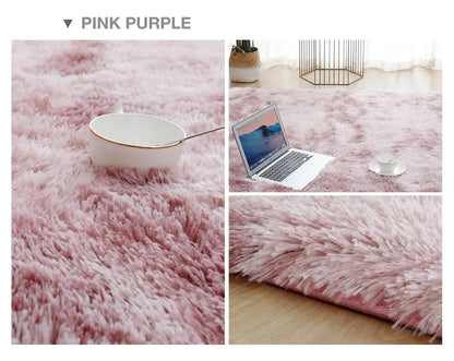 Modern Minimalist Rectangle Plush Carpet for Bedroom and Living Room - Loovy # 