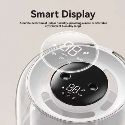 USB-Powered 6.8L Quiet Dual Spray Humidifier with Night Light - Loovy # 