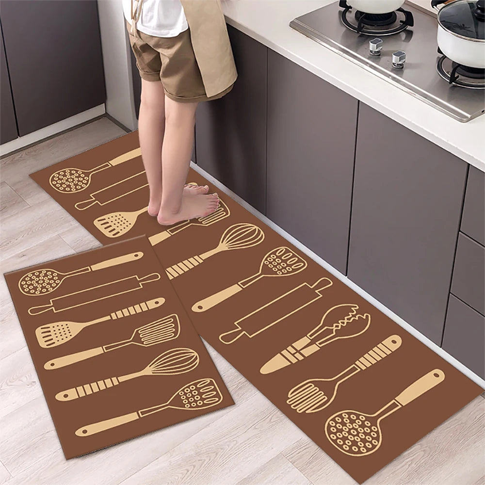 Soft Anti-Slip Kitchen Floor Mat, Carpet– Washable Long Hallway and Bedroom Rugs for Home Décor - Loovy # 