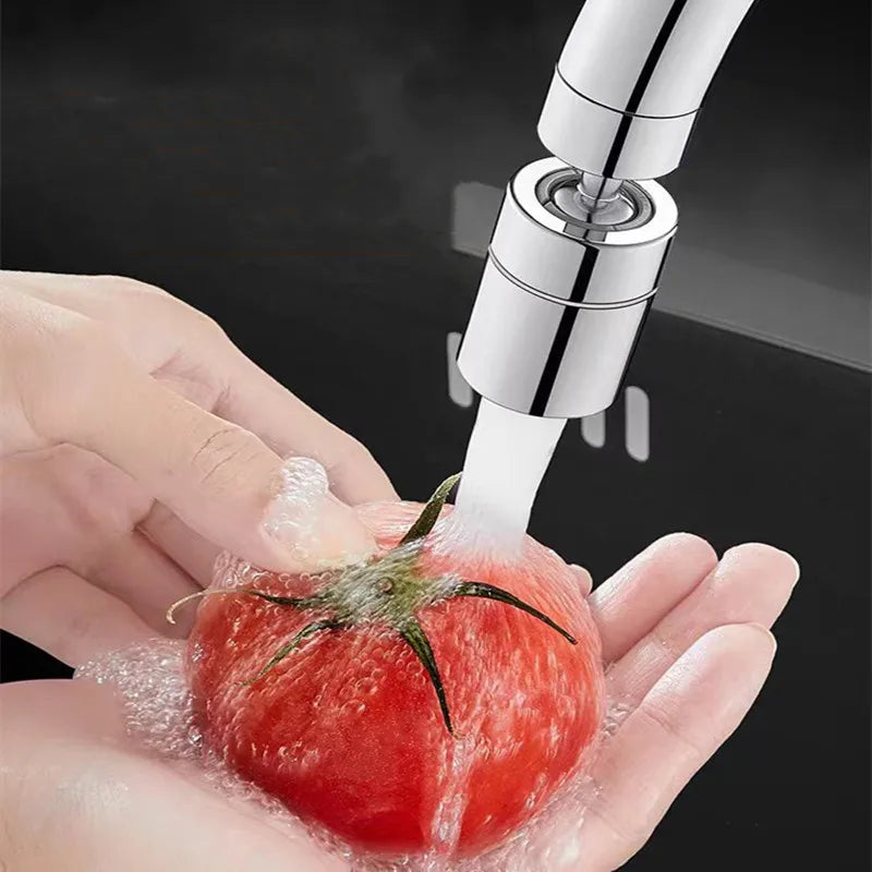 360° Swivel Faucet Spray Head – Rotatable Extension with Dual Modes for Water Saving - Loovy # 