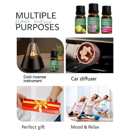 Pure Essential Oils for Diffusers – Lavender, Eucalyptus, Tea Tree, Peppermint, and More - Loovy # 