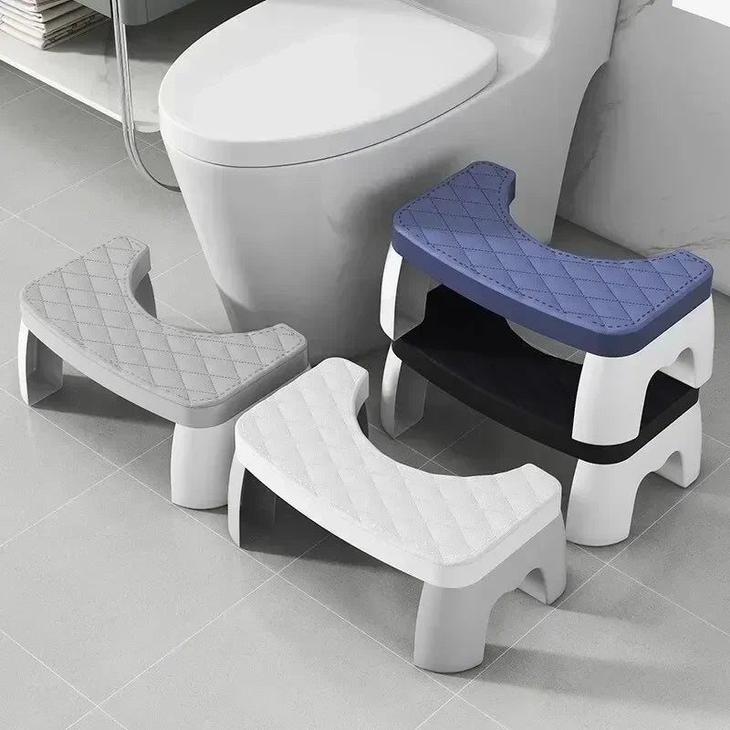 Waterproof Squatty Potty Toilet Stool – Comfort and Stability for All Ages - Loovy # 