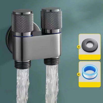 G1/2 Double Control Washing Machine Faucet – Durable and Versatile Bathroom & Kitchen Accessory - Loovy # 