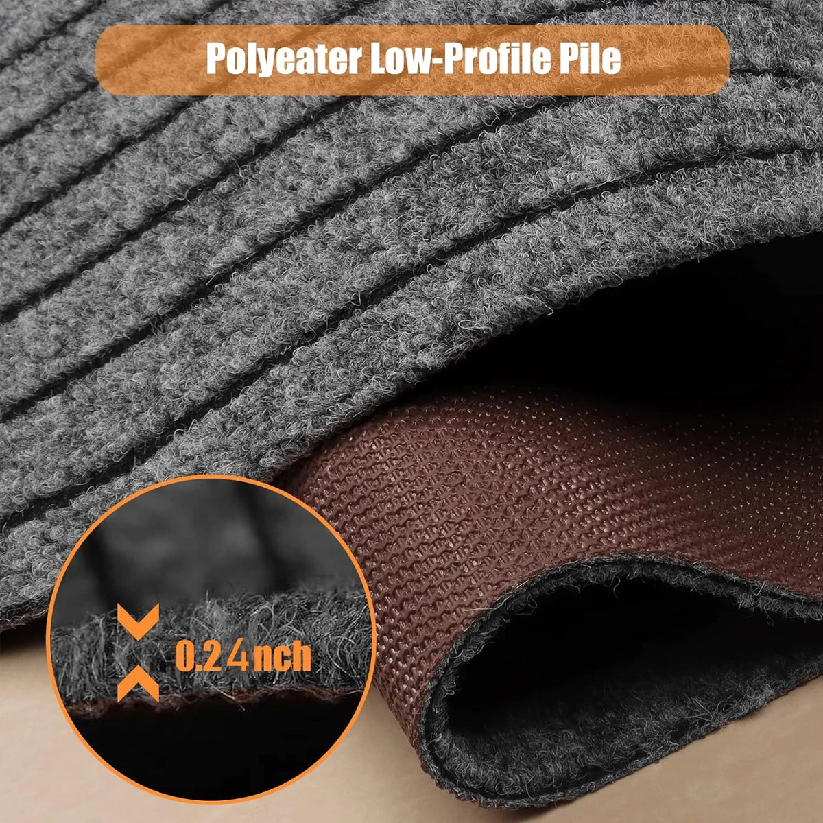 Washable Non-Slip Carpet for Kitchens, Bathrooms, entrance، and Hallways - Loovy # 