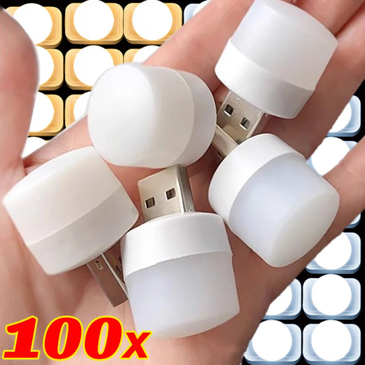 Mini USB Plug-in Night Light – Compact and Eye-Friendly Lighting Solution - Loovy # 