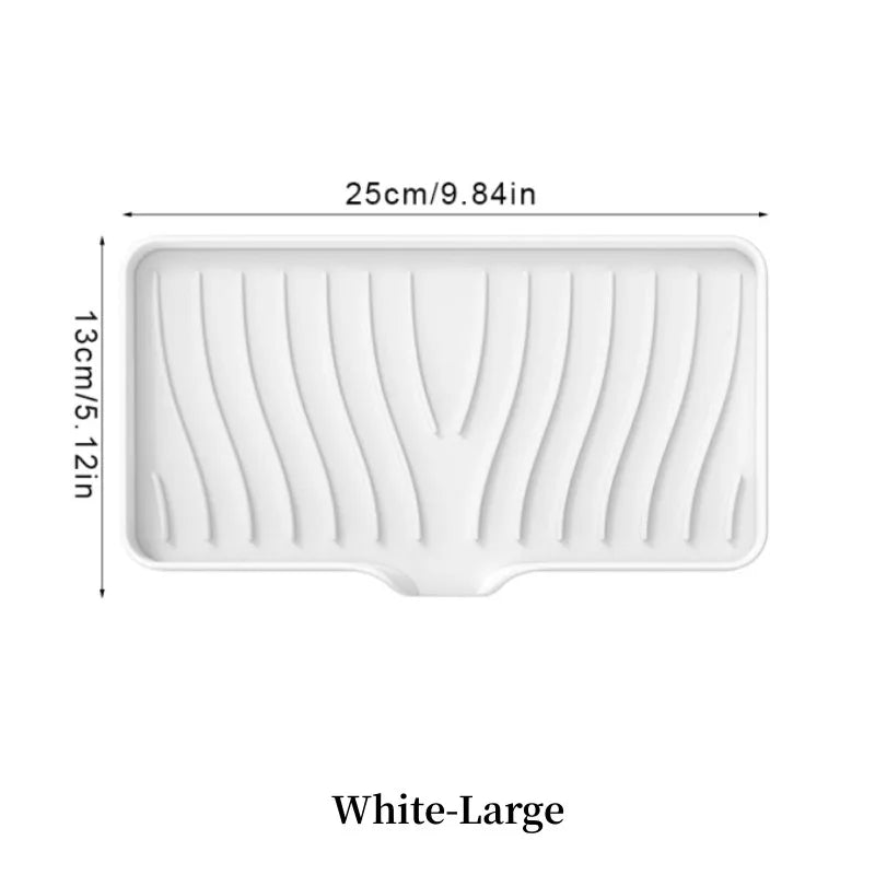 Silicone Soap Dish with Drainage - Self-Draining for Bathroom & Kitchen - Loovy # 