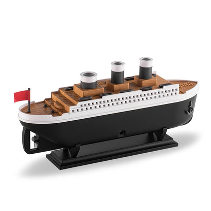 Retro Boat Ultrasonic Aromatherapy Humidifier with Remote Control - Loovy # 