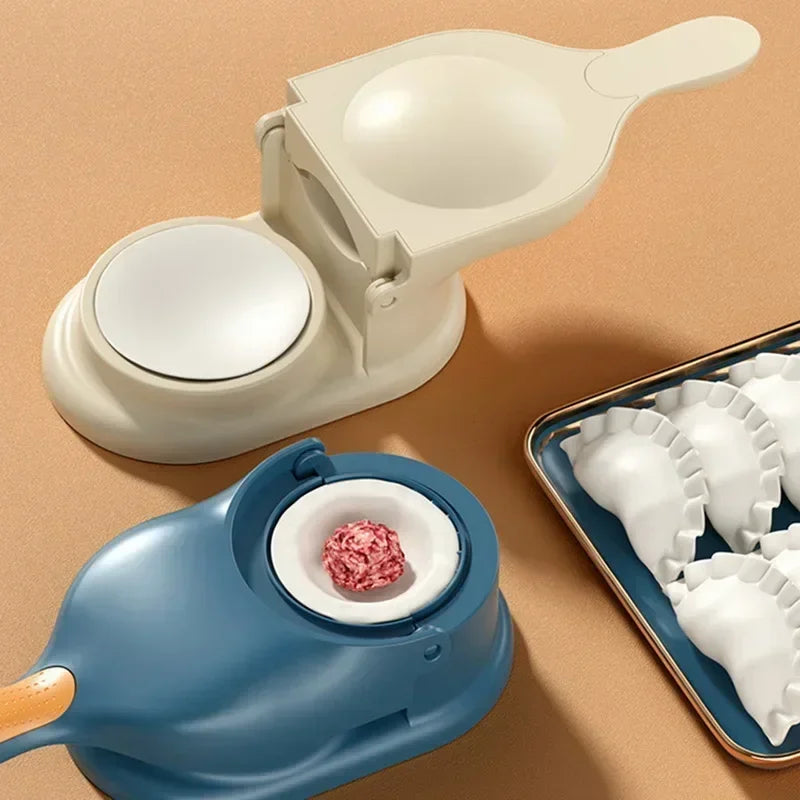 2-in-1 Dumpling Maker - Easy & Fast Dumpling Press for Home Cooks - Loovy # 