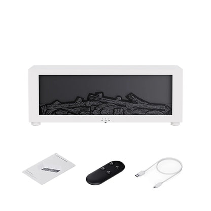 Flame Aroma Humidifier with Essential Oil Diffuser & Remote Control - Loovy # 