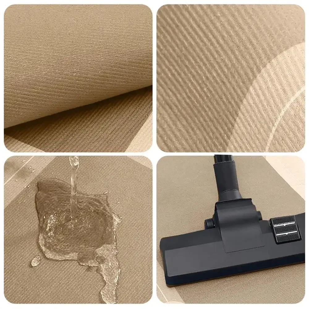 Non-Slip Crystal Velvet Kitchen Mat for Home, Living Room, and Bedroom, Carpet - Loovy # 
