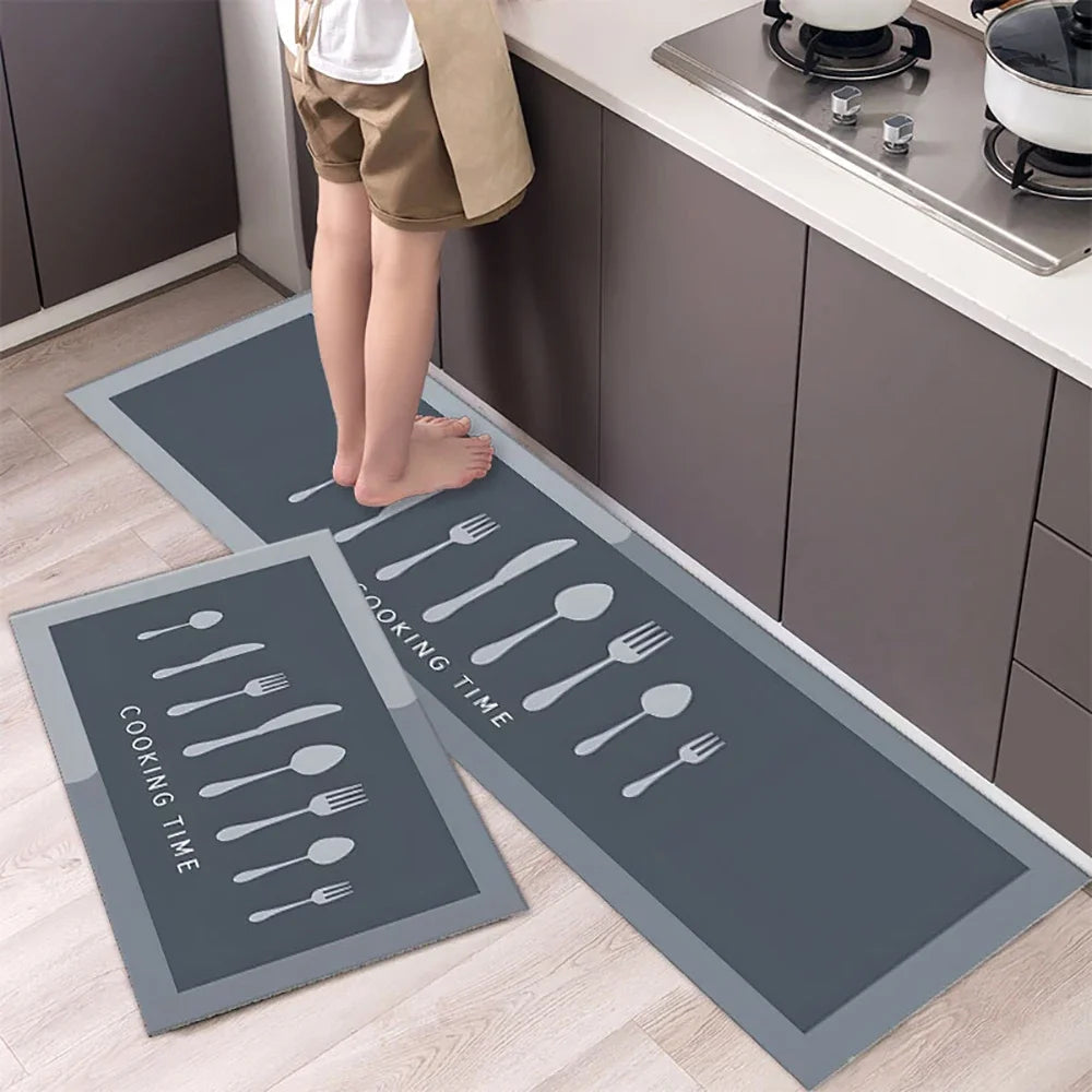 Soft Anti-Slip Kitchen Floor Mat, Carpet– Washable Long Hallway and Bedroom Rugs for Home Décor - Loovy # 