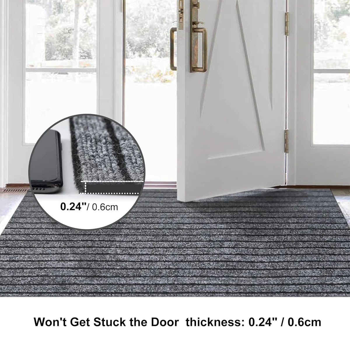Washable Non-Slip Carpet for Kitchens, Bathrooms, entrance، and Hallways - Loovy # 