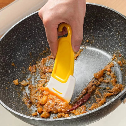 Silicone Spatula & Scraper - Multifunctional Kitchen Cleaning Tool - Loovy # 