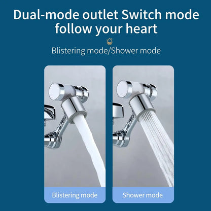1080° Rotating Faucet Extender with Filter with Filter - 2 Spray Modes - Loovy # 