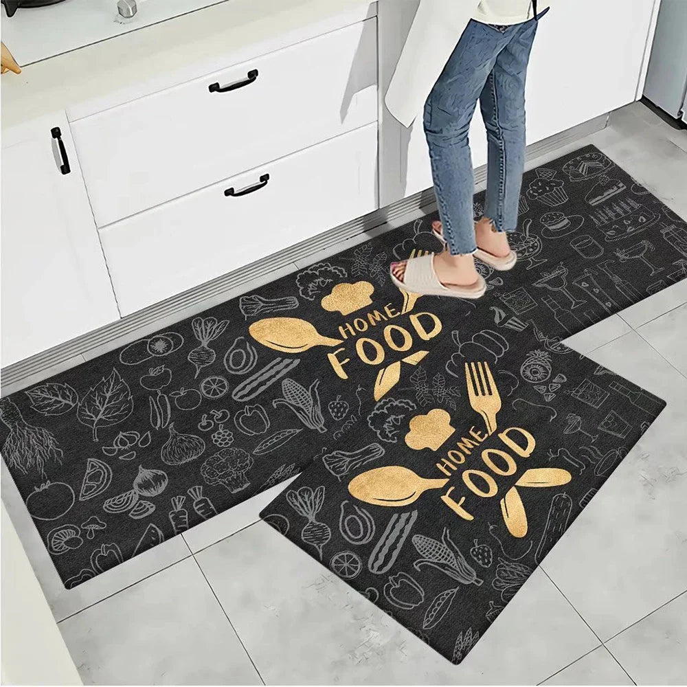 Soft Anti-Slip Kitchen Floor Mat, Carpet– Washable Long Hallway and Bedroom Rugs for Home Décor - Loovy # 