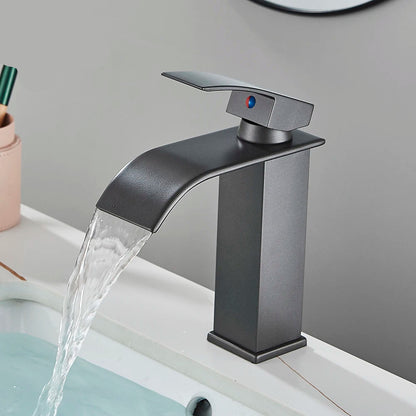Waterfall Bathroom Basin Faucet – Elegant and Functional - Loovy