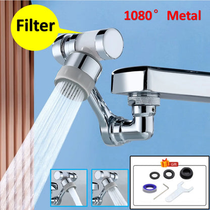 1080° Rotating Faucet Extender with Filter with Filter - 2 Spray Modes - Loovy # 