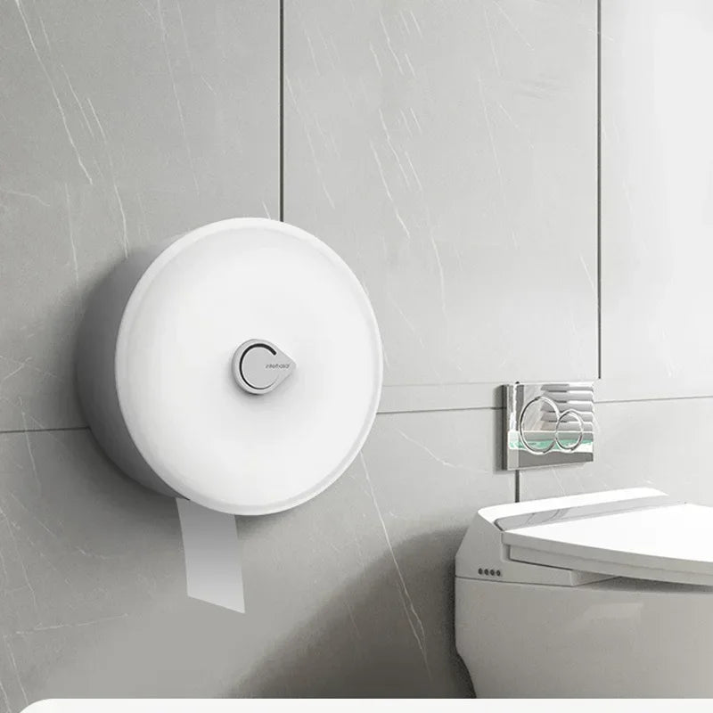 Large capacity tissue holder tissue box wall mounted roll paper box toilet tissue holder paper box - Loovy # 