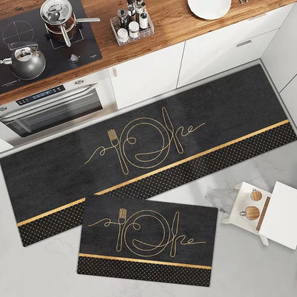 Soft Anti-Slip Kitchen Floor Mat, Carpet– Washable Long Hallway and Bedroom Rugs for Home Décor - Loovy # 