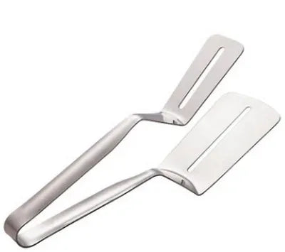 Multifunctional Stainless Steel Frying Shovel & Clip - BBQ, Grilling & Kitchen Tool - Loovy # 