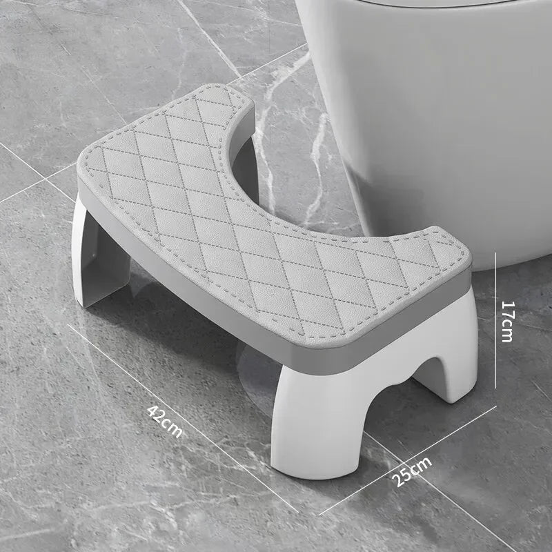 Waterproof Squatty Potty Toilet Stool – Comfort and Stability for All Ages - Loovy # 