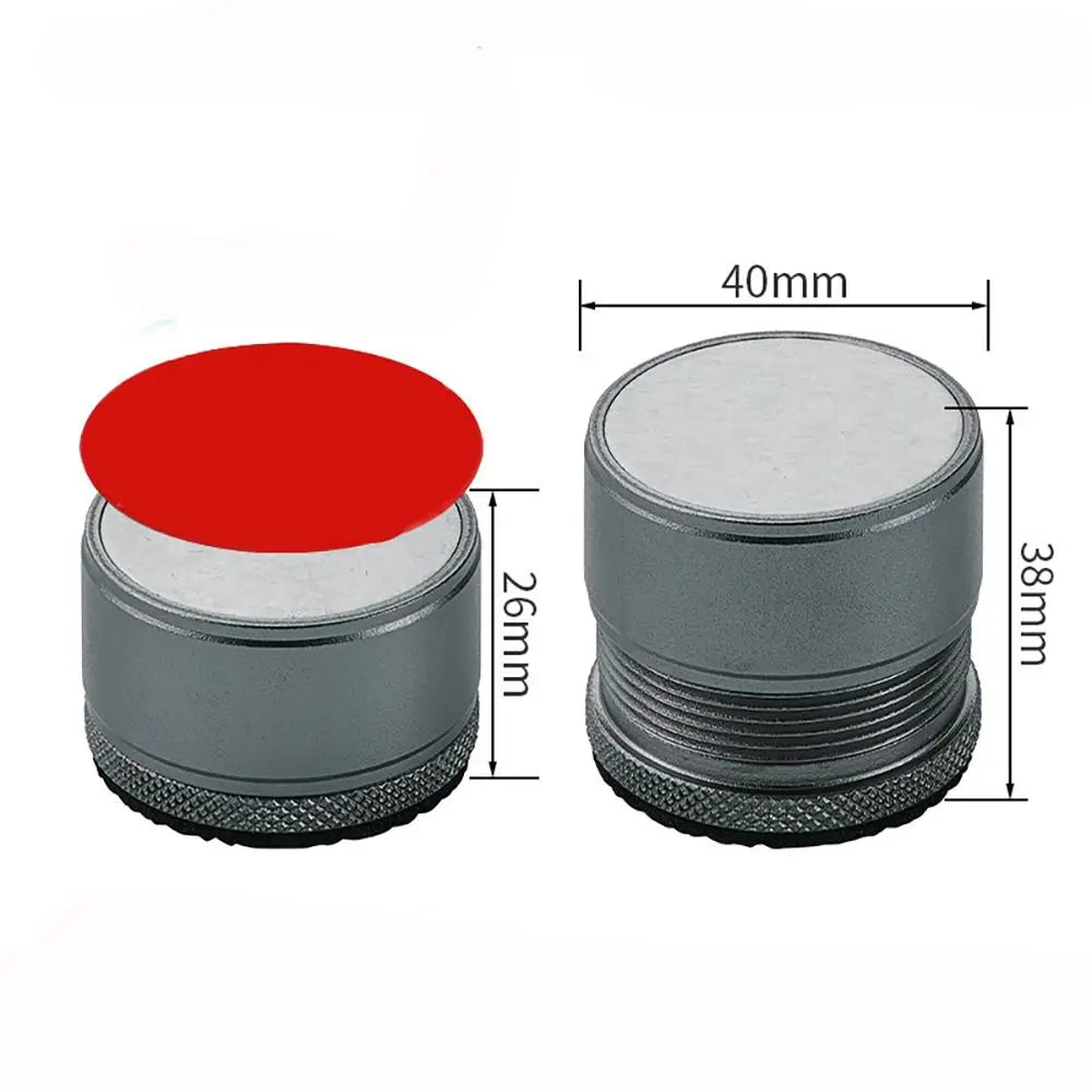 Metal Furniture Leg Riser – Non-Slip Cushion Pad for Tables, Chairs, Beds, and Cabinets - Loovy # 