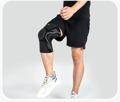Professional Knee Support Brace for Seniors & Athletes - Compression Patella Sleeve with Shock-Absorbing Silicone | Arthritis & Sports Injury Relief