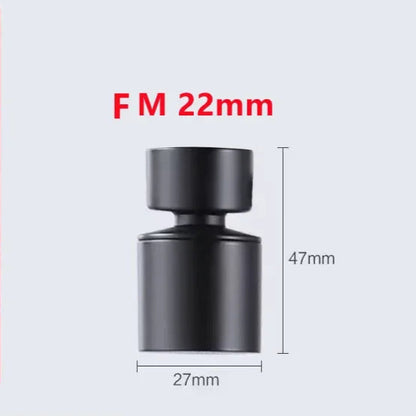 360° Swivel Faucet Spray Head – Rotatable Extension with Dual Modes for Water Saving - Loovy # 