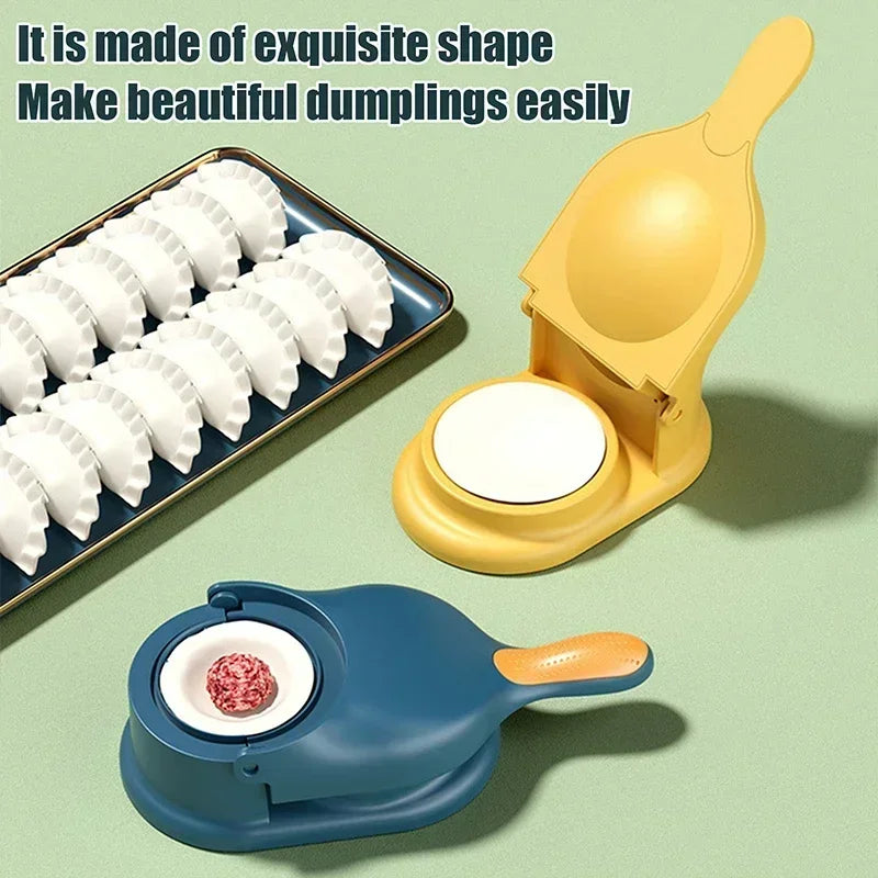 2-in-1 Dumpling Maker - Easy & Fast Dumpling Press for Home Cooks - Loovy # 