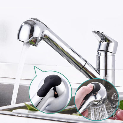 G1/2 Kitchen Faucet Pull-Out Sprayer - Replacement Nozzle for Easy Cleaning - Loovy # 