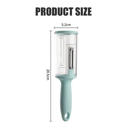 Multifunctional Peeler with Storage - Fish Scale Remover & Fruit/Vegetable Peeler - Loovy # 