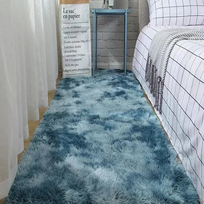 Modern Minimalist Rectangle Plush Carpet for Bedroom and Living Room - Loovy # 