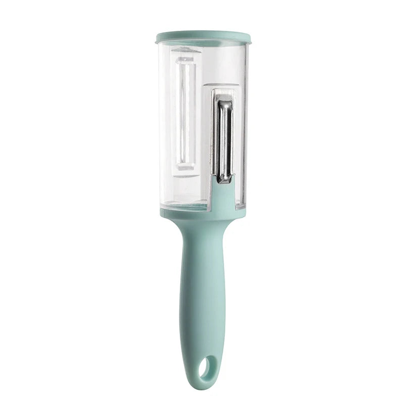 Multifunctional Peeler with Storage - Fish Scale Remover & Fruit/Vegetable Peeler - Loovy # 