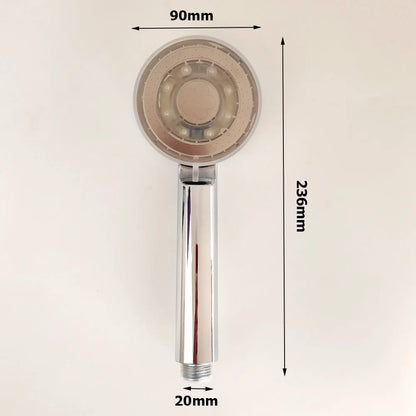5-Mode LED Shower Head with Temperature Control - High Pressure & Water-Saving - Loovy # 