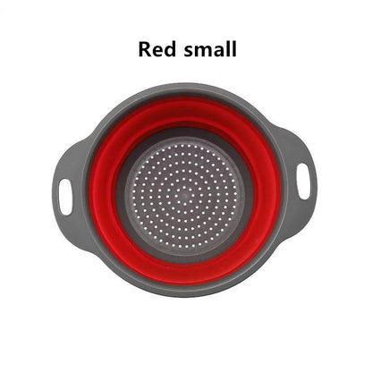 Foldable Silicone Colander - Space-Saving Multifunctional Drainer for Kitchen - Loovy # 