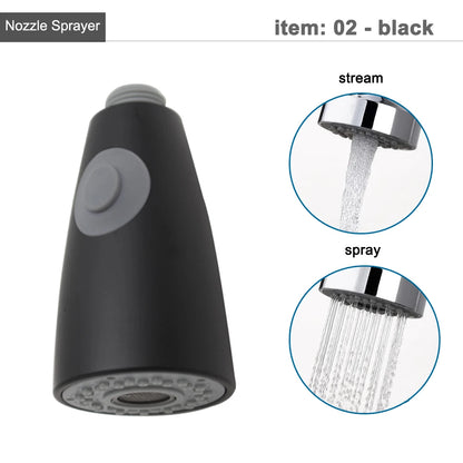 G1/2 Kitchen Faucet Pull-Out Sprayer - Replacement Nozzle for Easy Cleaning - Loovy