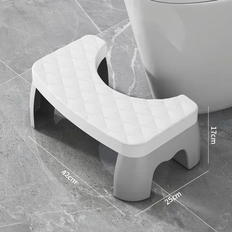 Waterproof Squatty Potty Toilet Stool – Comfort and Stability for All Ages - Loovy # 