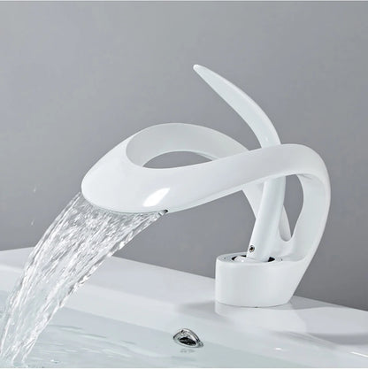 Creative Matte Golden Bathroom Basin Faucet – Modern Elegance for Your Sink - Loovy # 