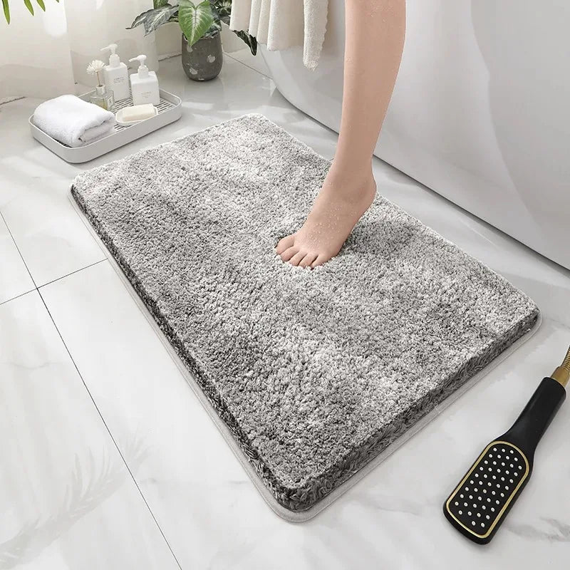 Soft & Comfortable Thick Plush Floor Mat - Non-Slip, Water-Absorbent Rug for Home Use - Loovy # 