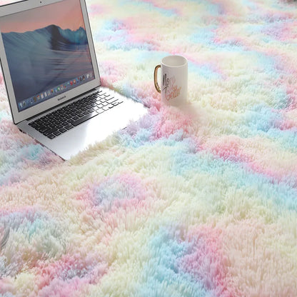 Fluffy Non-Slip Carpet – Modern Bedroom & Living Room Rug for Home Décor - Loovy # 