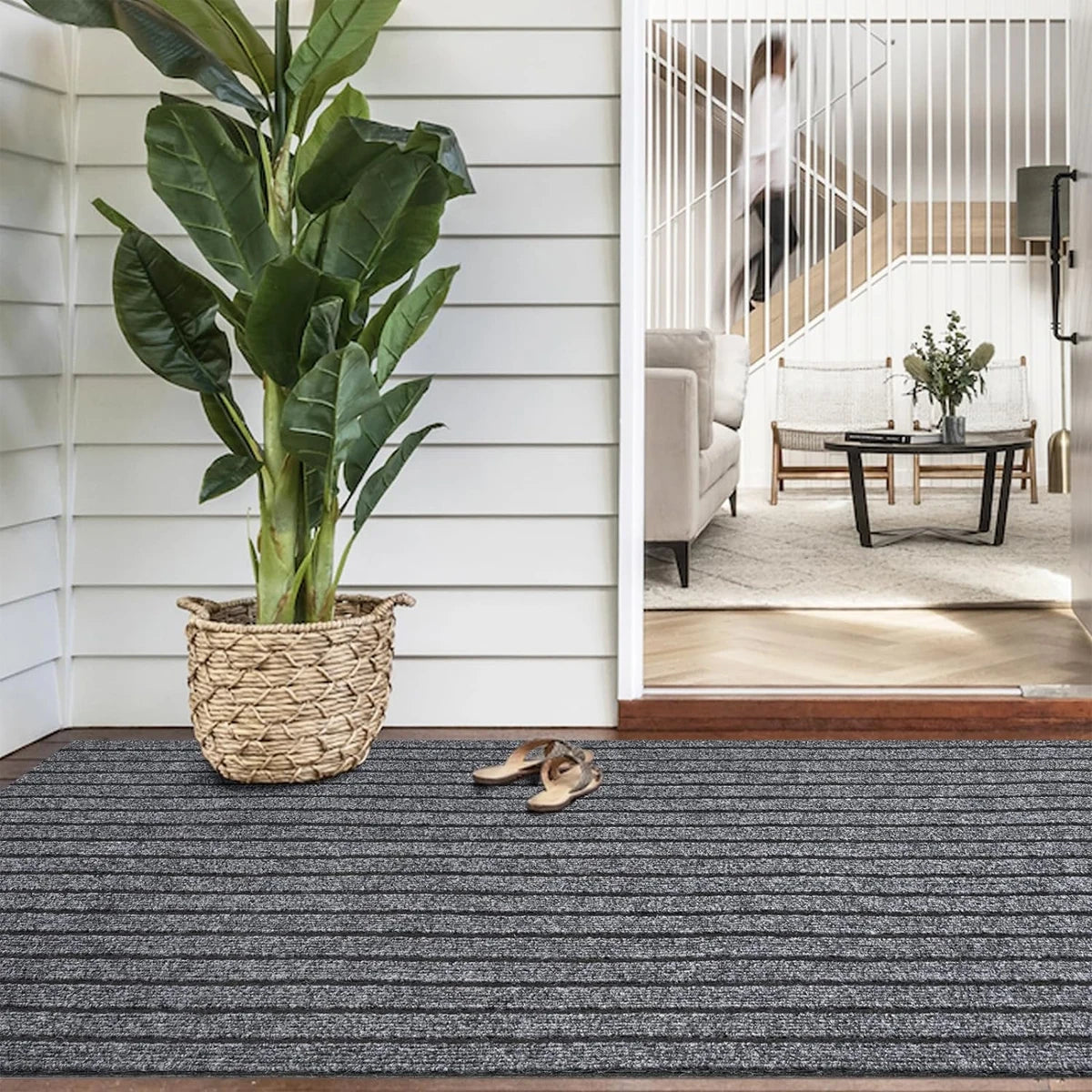 Washable Non-Slip Carpet for Kitchens, Bathrooms, entrance، and Hallways - Loovy # 