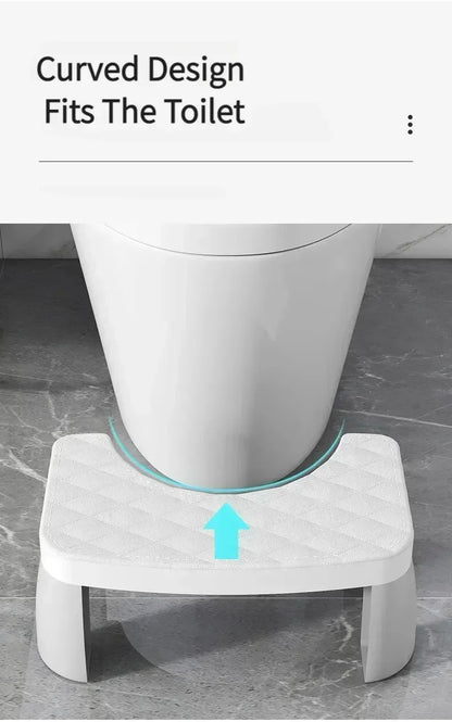 Waterproof Squatty Potty Toilet Stool – Comfort and Stability for All Ages - Loovy # 