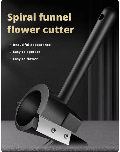 Fruit & Vegetable Flower Cutter - Create Beautiful Garnishes & Decorations - Loovy # 