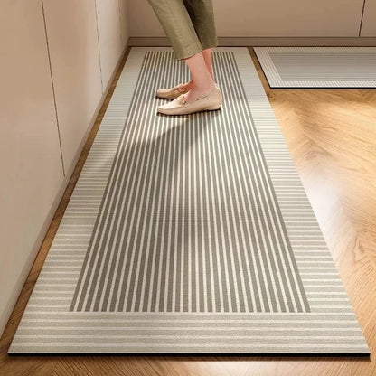 Soft Kitchen Diatomite Mud Floor Mat – Modern Anti-Slip and Absorbent Solution - Loovy # 