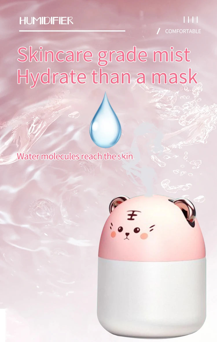 Adorable Mini Pet Humidifier: Enhance Your Space with Style and Comfort - Loovy # 